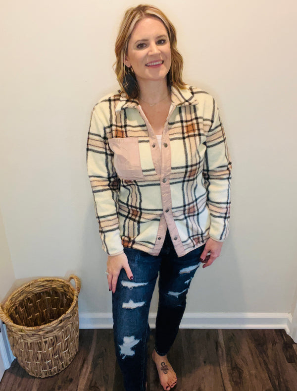 The Way It Used To Be Fleece Shacket