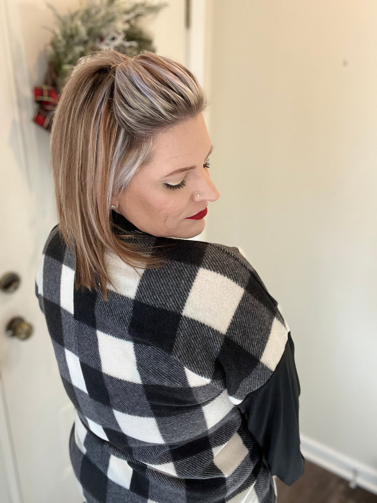 Sleigh All Day One Cold Shoulder Sweater