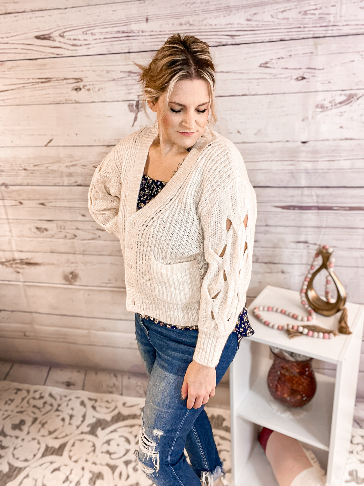 Thinking About You Cardigan Sweater *