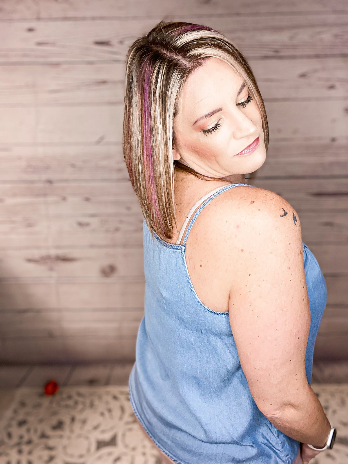 Everything I Know Chambray Sleeveless Top