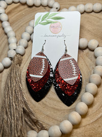 Game Day Sequin Layer Drop Earrings