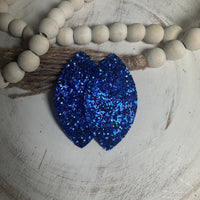 Large Glitter Faux Leather Piece