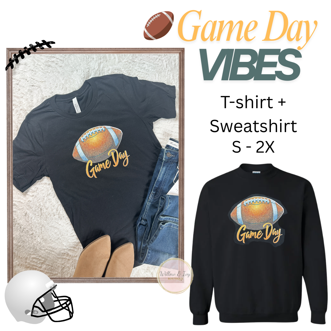 Game Day *Shimmer* Graphic - Tshirt & Sweatshirt