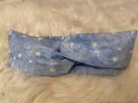 Light Blue Stars & Sparkle Headband