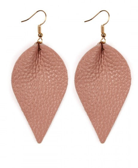 Louis Vuitton teardrop leather earrings – SplitArrow Boutique