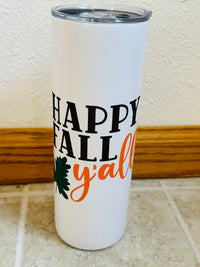 20 oz. Tumblers w/Straw