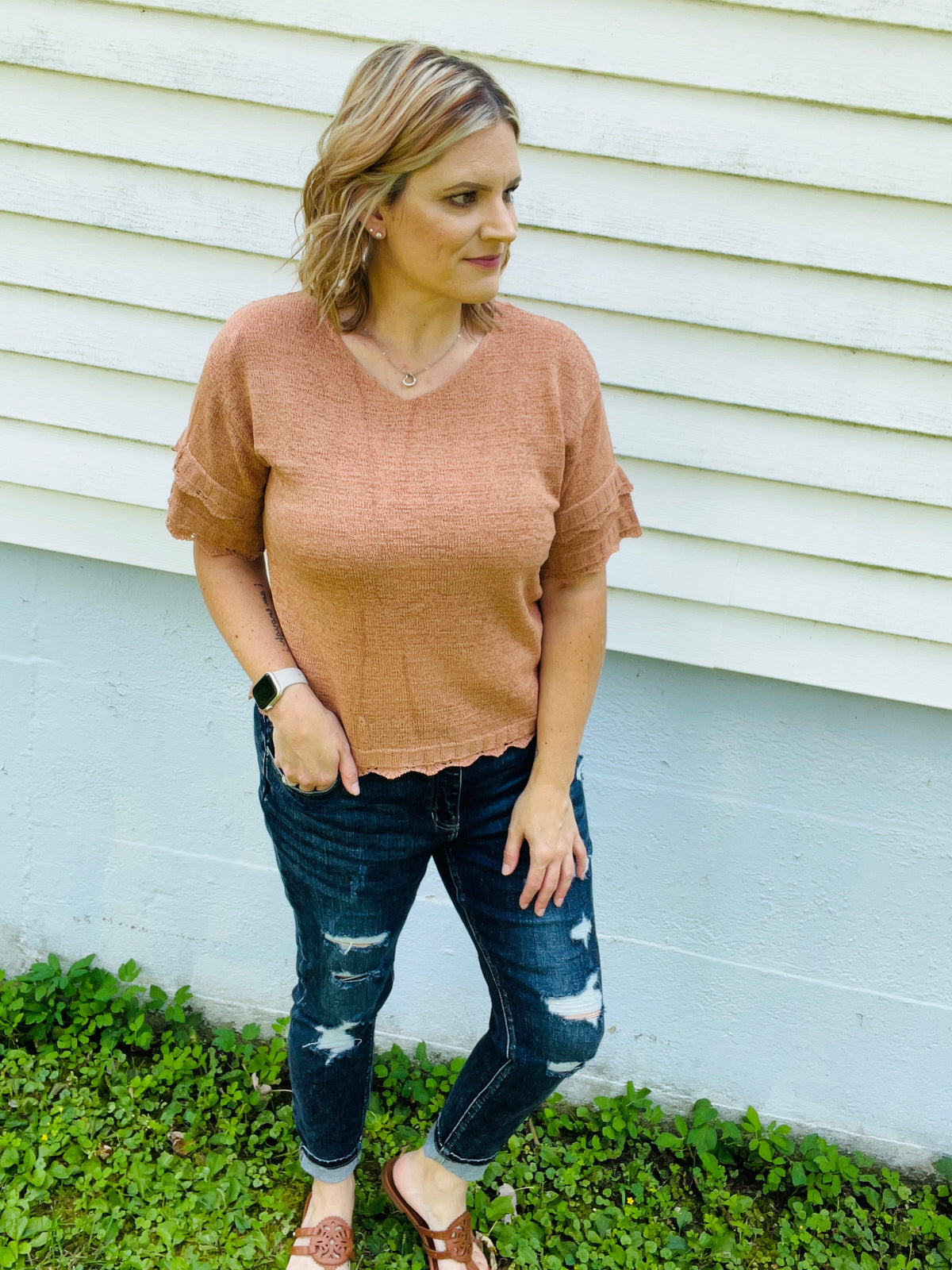 Maybe Next Time Knit Top