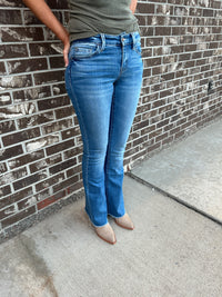 Alison Mini Flare Vervet Jeans