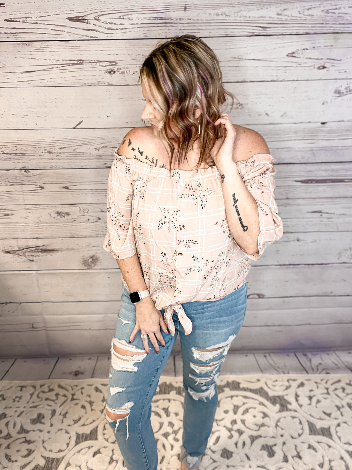 Loved By You Off the Shoulder Top
