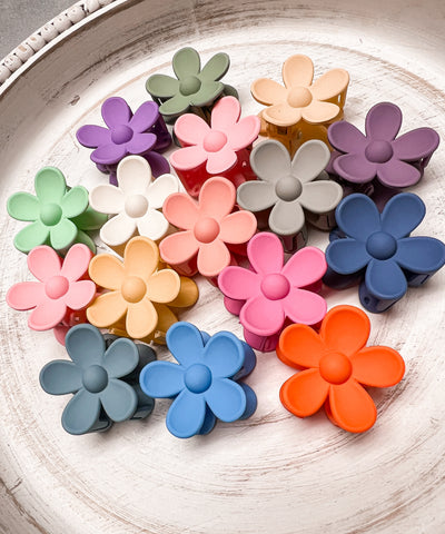 Flower Power Hair Clips