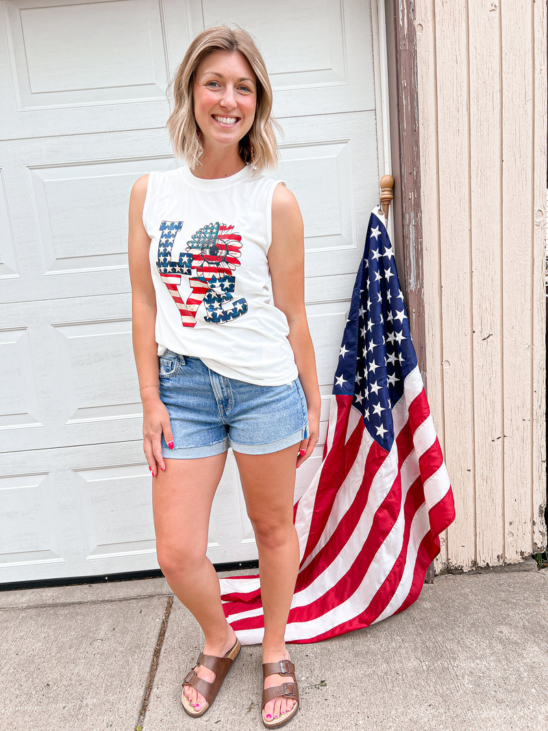 Love America Tank Top