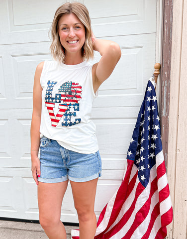 Love America Tank Top