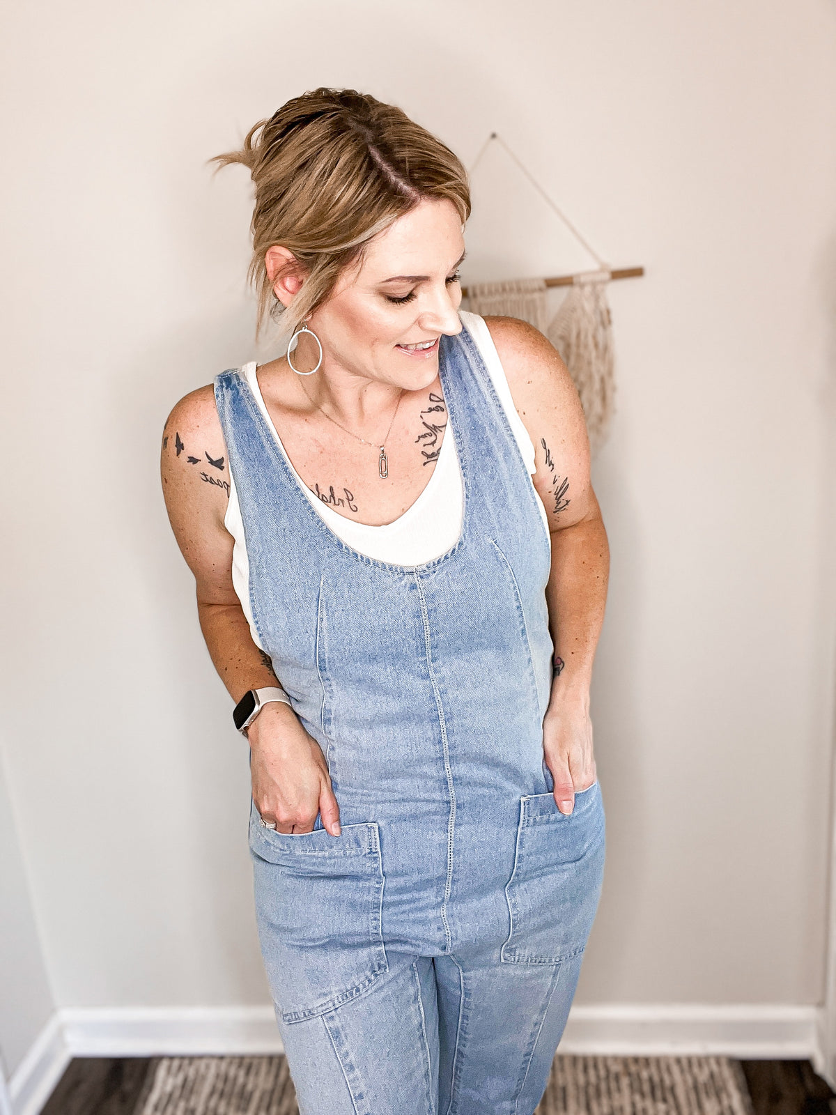 Charlotte Denim Jumpsuit