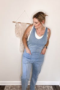 Charlotte Denim Jumpsuit