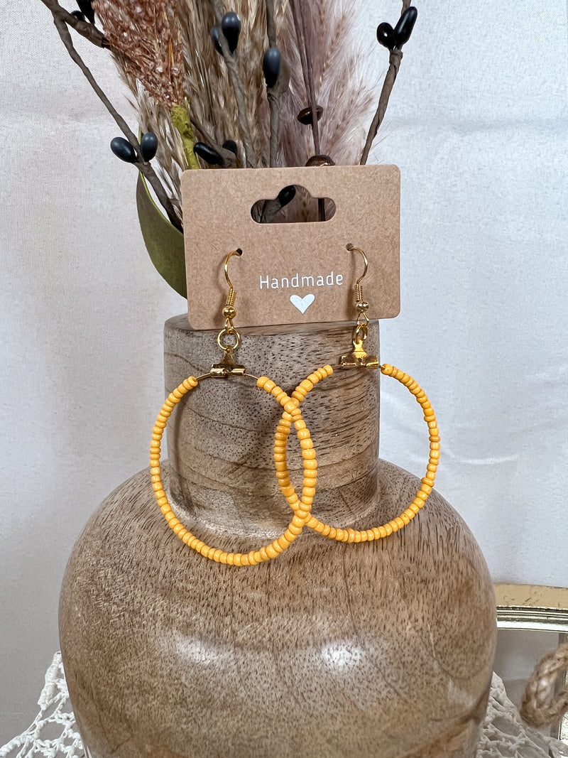 Marigold Glam Earrings