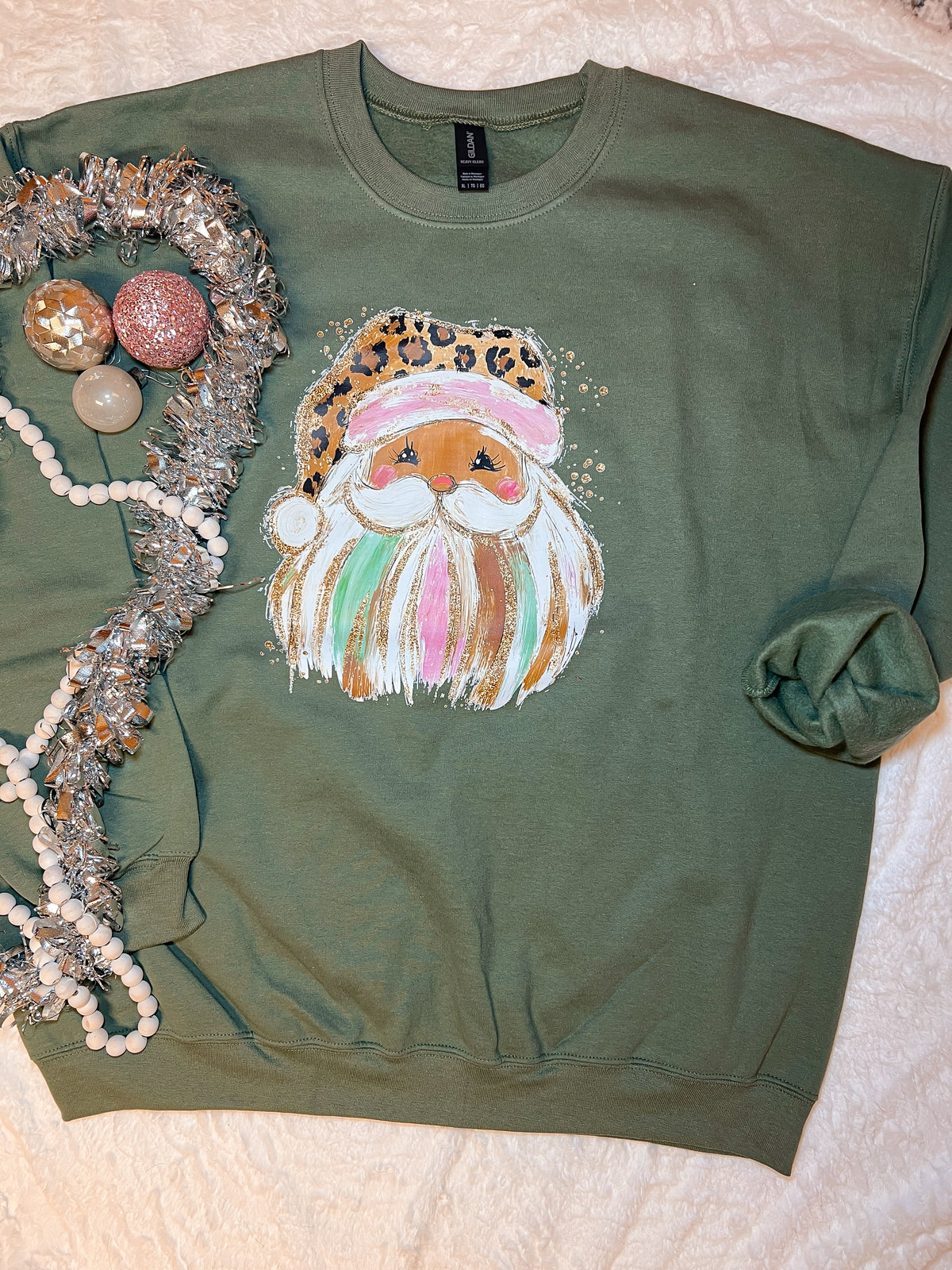 Vintage Santa Sweatshirt