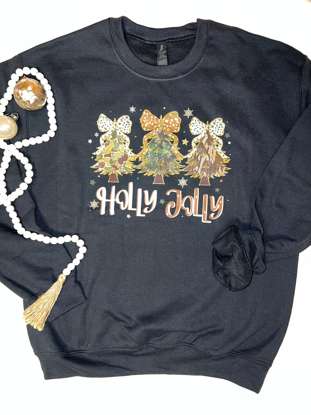 Holly Jolly Trees Sweatshirt