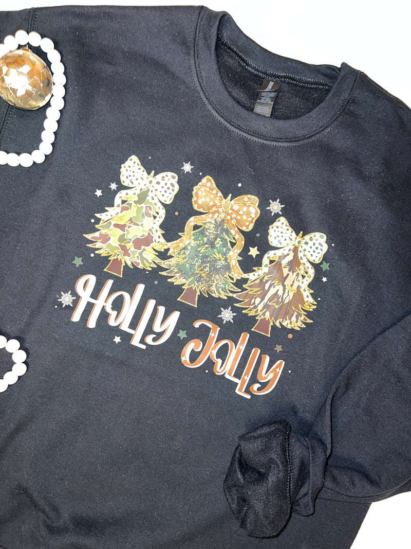 Holly Jolly Trees Sweatshirt