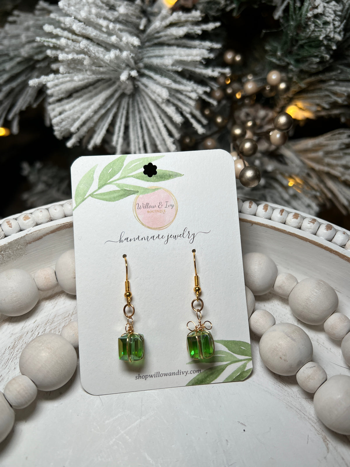 Christmas Present Earrings