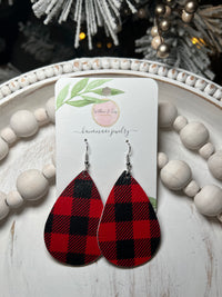 Buffalo Plaid Earrings