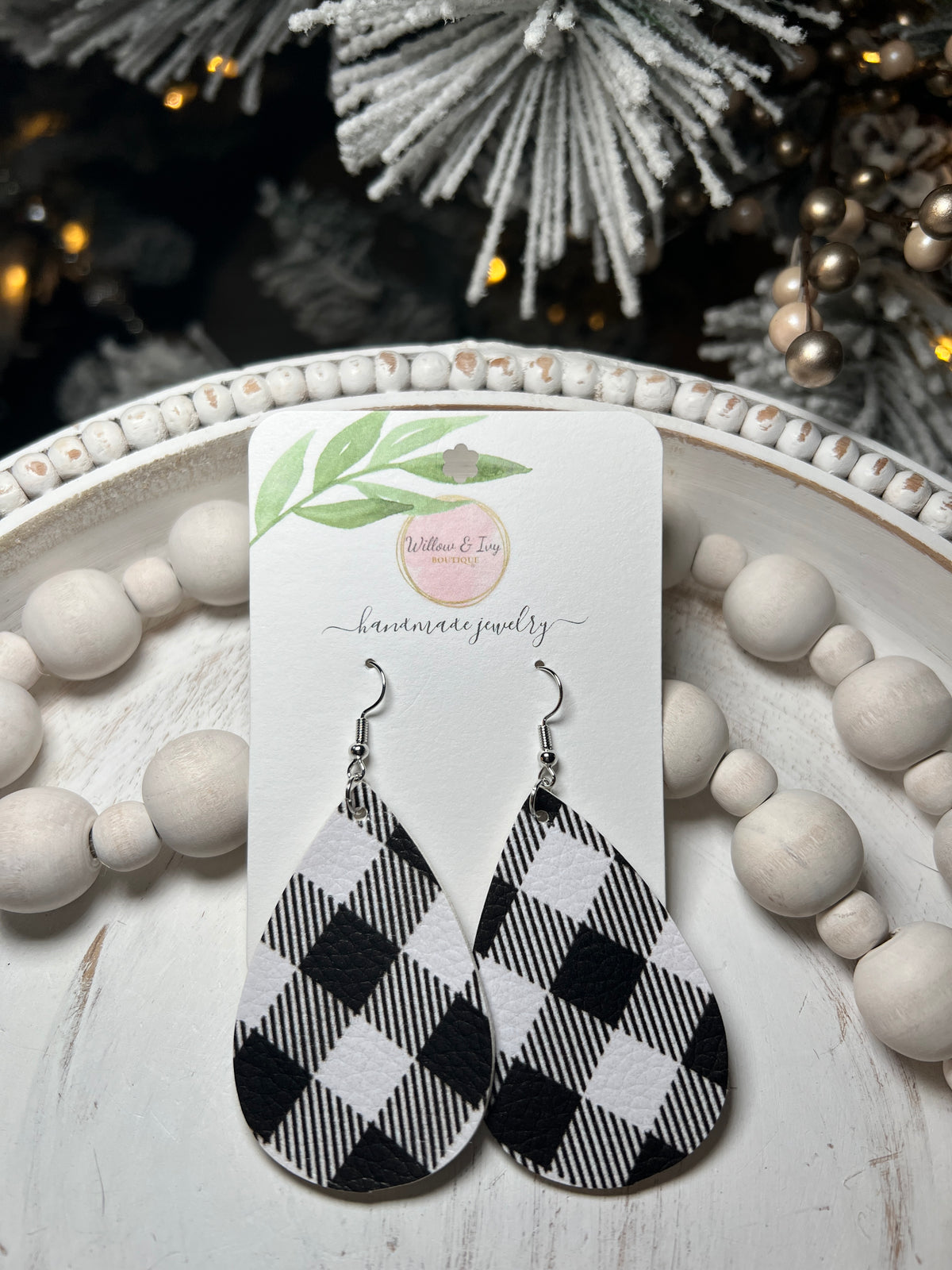 Buffalo Plaid Earrings