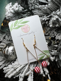 Christmas Bead Earrings