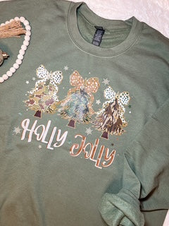 Holly Jolly Trees Sweatshirt