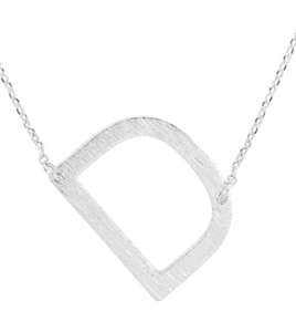 "Initial" Chain Necklace