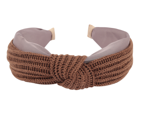 The Knitted  Knot Headband
