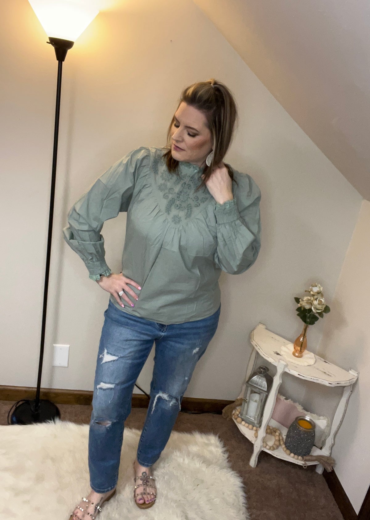 Believe In You Embroidered Top *