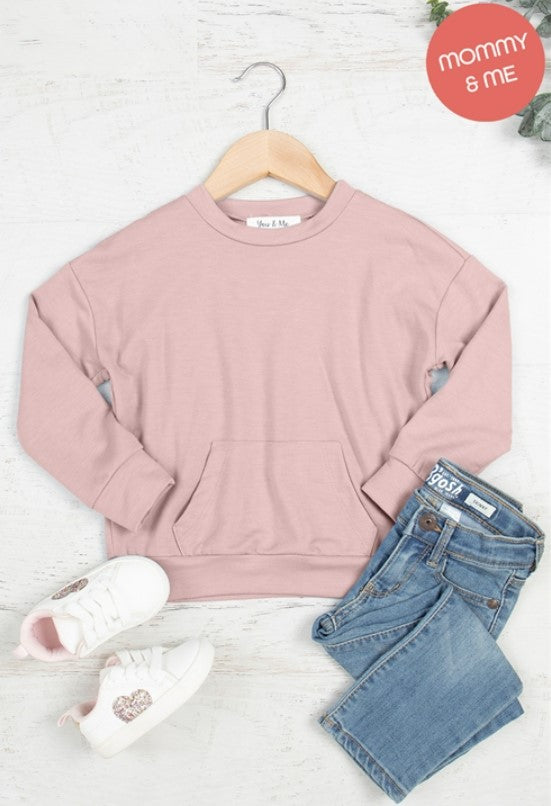 [Mini] Antique Mauve Sweatshirt *