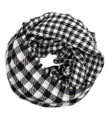 Forever Buffalo Plaid Infinity Scarf