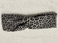 White Leopard Print Headband *